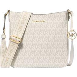 Michael Kors Jet Set Travel Small Signature Logo Messenger Bag - Lt Crm Multi