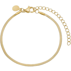 Camilla Krøyer Jewellery Flat Snake Bracelet - Gold