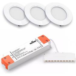 LEDlife Reco68 Matt White Taklampa 3st