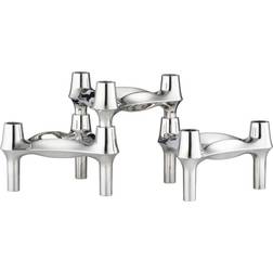 Stoff Nagel BMF Chrome Ljusstake 6.7cm 3st