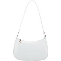 Shein Solid Color Simple Zipper Closure Shoulder Bag