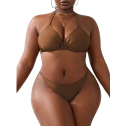 Shein Swim SXY Plus Size Separable 4-Piece Swimsuit Summer