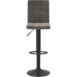 vidaXL 335753 Dark Gray Barstol 124.5cm
