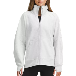 Lululemon Scuba Oversized Funnel-Neck Full Zip - Heathered Core Ultra Light Grey