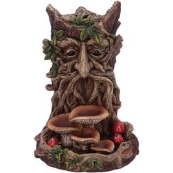 Nemesis Now Wisest Dryad Tree Spirit Green Man Backflow Incense Burner Brown Decorative Item