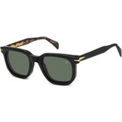 David Beckham Eyewear Polarized Sunglasses - Black/Havana Green