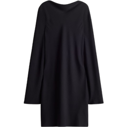 H&M Cowl Back Dress - Black