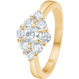 Mads Z Cassiopeia Ring - Gold/Transparent