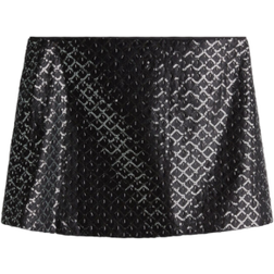 H&M Embellished Mini Skirt - Black