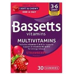 Bassetts Multivitamins 3-6 Strawberry 30 Gummies 30 pcs