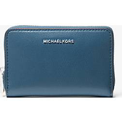 Michael Kors Jet Set Small Leather Wallet - Blue