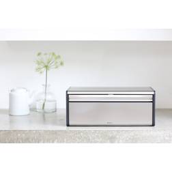 Brabantia Fall Front Brödskrin Matt Steel Brödlåda