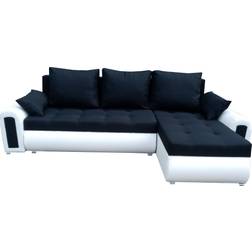 Inny Producer Relax White/Black Sofa 245cm 3-Sitzer