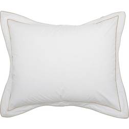 Mille Notti Pudebetræk Allegro Hvid Hovedpudebetræk Beige, Hvid (80x60cm)
