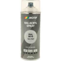 Motip RAL 9010 Peinture laque Blanc 0.4L