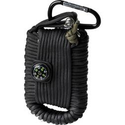Paracord Survival Kit Large Schwarz
