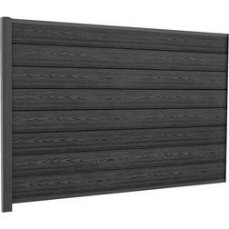 Hortus Premium Lucca Panelhegn Tilkøbssæt H121 x B190 cm 190x121cm