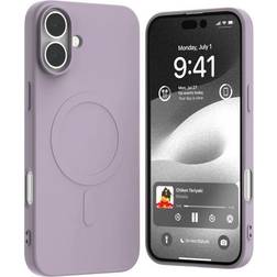 Mercury Mercury MagSafe Semi-Silicone iPhone 16 Plus 6,7" Smartphone Hülle Violett