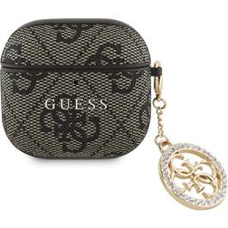 Guess 4G Script PC/PU Charm Case für AirPods 4