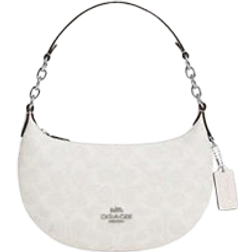 Coach Mini Payton Bag In Signature Canvas - Sv/White/Chalk