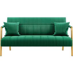 Yaheetech U110075233 Green Sofa 143.5cm 2 Seater