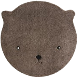 H&M Animal Shaped Rug Dark Mole/Bear 39.4x39.4"