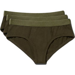 CDLP Women's 3 × Y-Brief - Olive Green