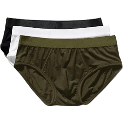 CDLP Y-Brief 3-pack - Black /White /Olive Green