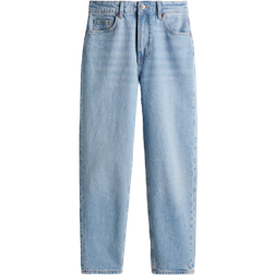 H&M Slim Mom High Ankle Jeans - Blue