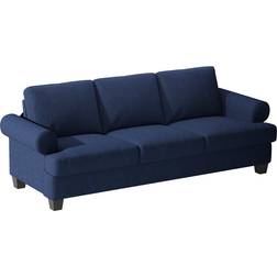 Charlton Home 91" Lawson 18.5" H X 75.6" W X 24" D Sofa 91" 3 Seater