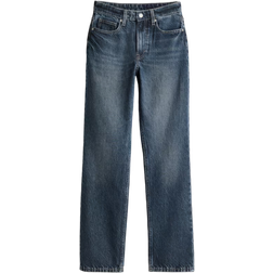 H&M Ladies Blue Straight High Jeans