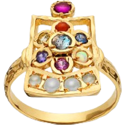 Maanesten Kamela ring forgyldt 53