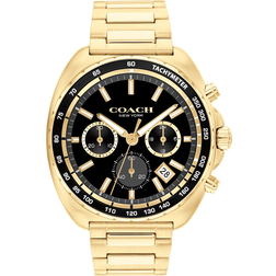 Coach Coach Charter Gold-Tone Bracelet 44.5mm Gold (45mm)