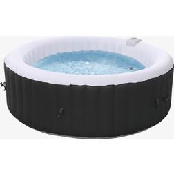 Arebos Oppusteligt spabad Whirlpool Rom Bubble Spa Ø208cm