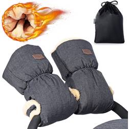 Orzbow Faux Sheepskin Gloves Universal Winter