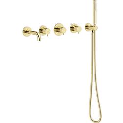 Damixa Silhouet BS 2 Kararmatur Poleret Messing PVD Poleret messing