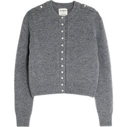 River Island Clean Button Cardigan Co-Ord - Grey Marl