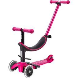 Micro 4-In-1 Mini Push Along Light Up Wheels Scooter