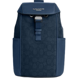 Coach Racer Pack in Signature Jacquard - Dark Blue