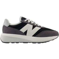 New Balance Unisex 370 - Grey Suede/Mesh