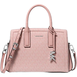 Michael Kors Laila Small Signature Logo Satchel - Pink