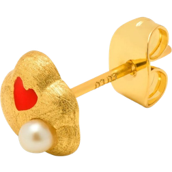 LULU Copenhagen Magic Stone Heart earring pcs