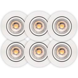 Scan Products Luna Low Profile 2.0 ISO 5.9W 2700K 460lm 6-pack Taklampa 6st