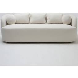 Wade Logan Brinae 85 Inch Upholstered Sofa 85" 3 Seater