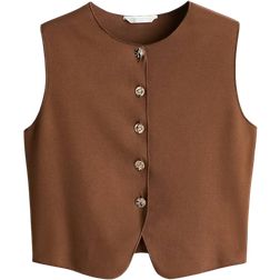 H&M Jersey Waistcoat - Brown