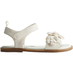 H&M Girls White Appliquéd sandals