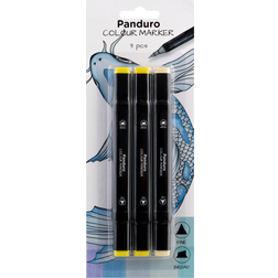 Panduro Panduro colour markers 3-pack – Yellow tones #35, 37, 141