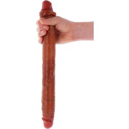 Toy Joy Get Real Foreskin Double Dong 46cm Caramel