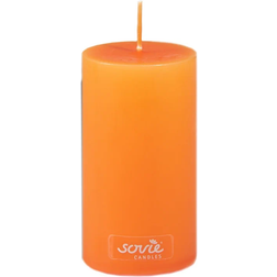 Sovie Sovie Candles Stumpenkerze in Orange Ø 50 mm x 100 mm Set of 28 Kerze 10cm