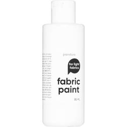 Panduro Fabric Paint 85 ml – hvid tekstilfarve til lyst stof